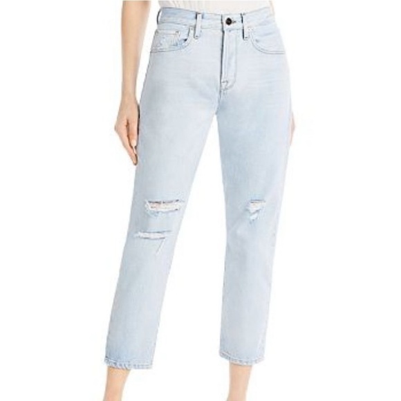 FRAME Le Original Distressed High Waisted Jeans - Picture 2 of 12